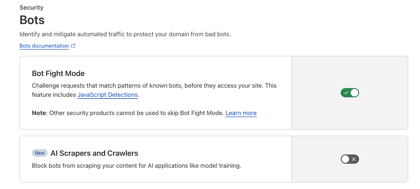 Le bloqueur de robots IA de Cloudflare